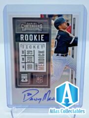 2020 Panini Contenders Rookie Ticket Autograph Auto #153 Danny Mendick RC